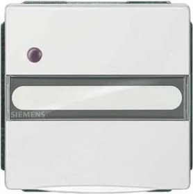 Siemens DELTA style Schuko-Steckdose Betriebsanzeige, titanweiß