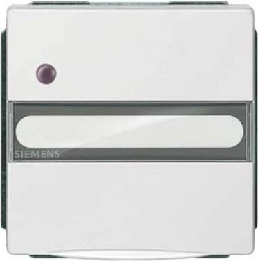Siemens DELTA style Schuko-Steckdose Betriebsanzeige, titanweiß
