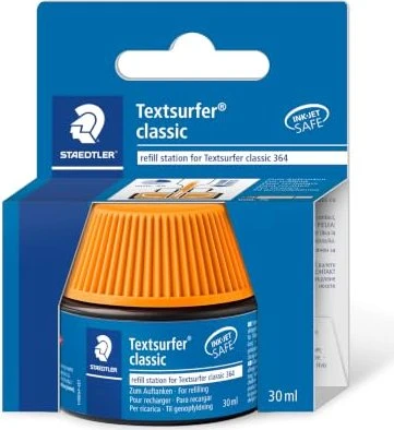 Staedtler Textsurfer classic Nachfüllstation Tintenflasche orange, 30ml