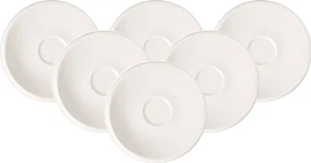 Villeroy & Boch NewMoon Espresso-Untertasse 13.2cm weiß