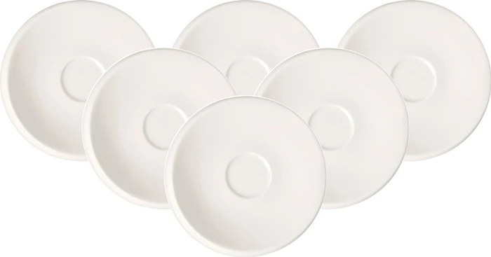 Villeroy & Boch NewMoon Espresso-Untertasse 13.2cm weiß