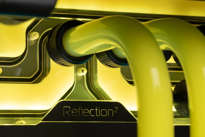 EK Water Blocks Quantum Line EK-Quantum Reflection² 7000D D5 PWM D-RGB, Verteilerplatte mit Pumpe, Acryl