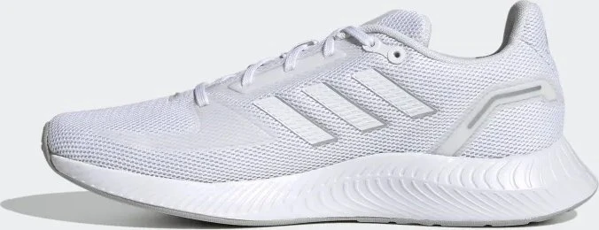 adidas Runfalcon 2.0 cloud white/silver metallic (Damen)