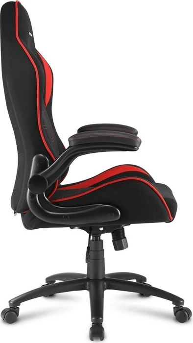Sharkoon Elbrus 1 Gamingstuhl, schwarz/rot