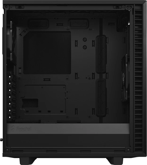 Fractal Design Define 7 Compact Black TG Light Tint, Glasfenster, schallgedämmt
