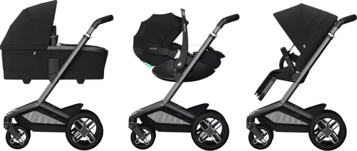 Maxi-Cosi Fame Kombikinderwagen twillic black