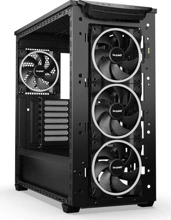 be quiet! Shadow Base 800 FX Black, Glasfenster, schallgedämmt