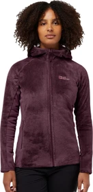 Jack Wolfskin Rotwand Hooded Full-Zip Fleece Funktionsjacke amaranth (Damen)
