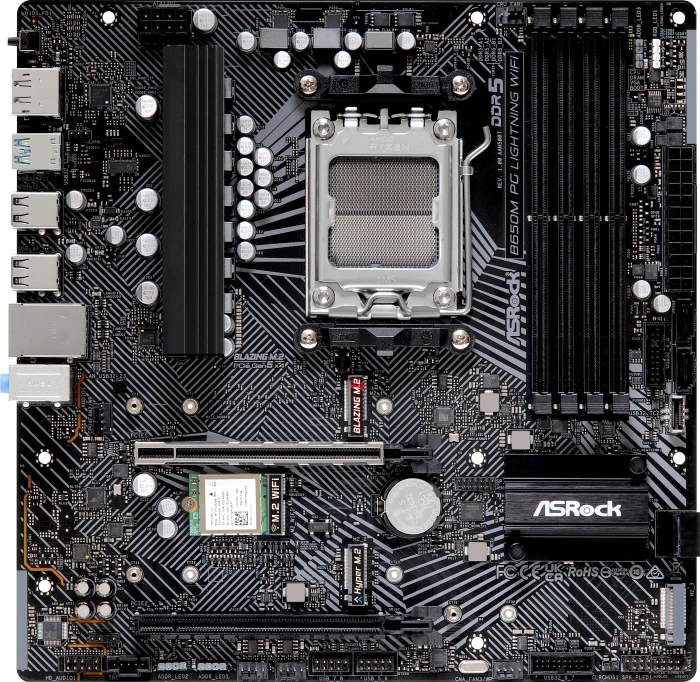 ASRock B650M PG Lightning WiFi (AMD AM5)
