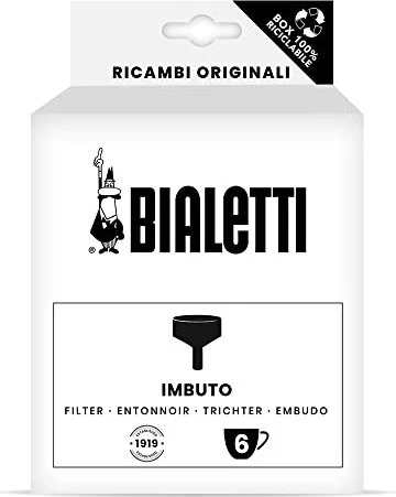 Bialetti Kaffeetrichter für 6 Tassen Espressokanne