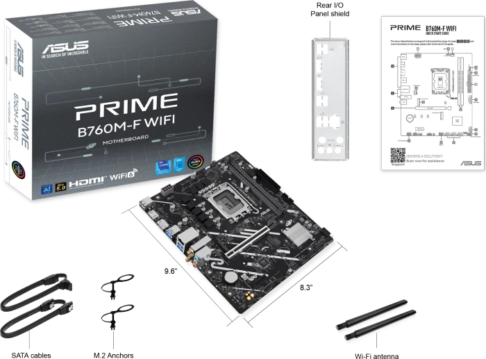 ASUS Prime B760M-F WIFI (Intel 1700)