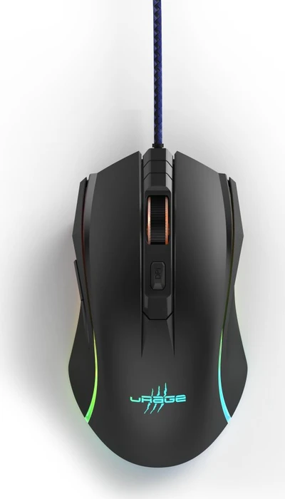 Hama uRage Reaper 210 Gaming Mouse schwarz, USB