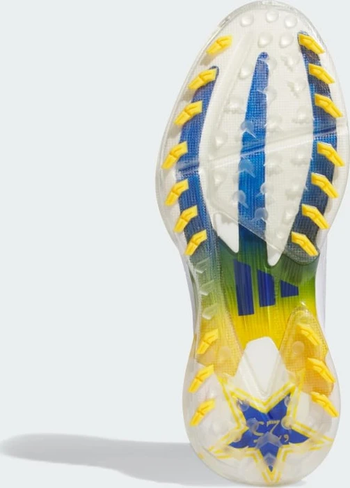 adidas Adizero ZG Spikeless Golf cloud white/lucid blue/crew yellow (Herren)