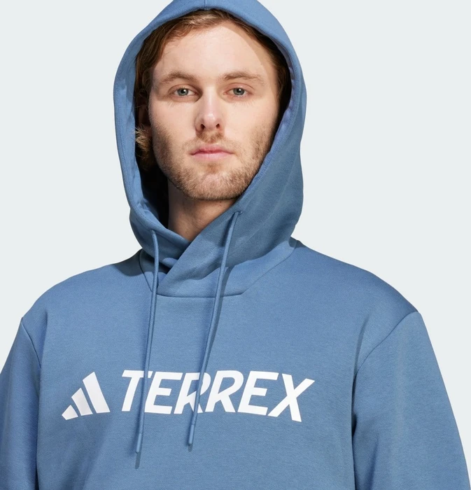 adidas Terrex Multi Large Logo Hoodie wonder steel (Herren)