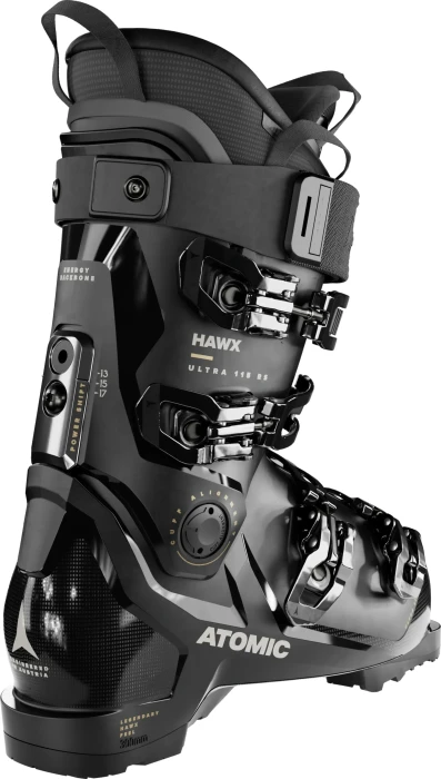 Atomic Hawx Ultra 115 S GW schwarz/gold (Damen) (Modell 2024/2025)
