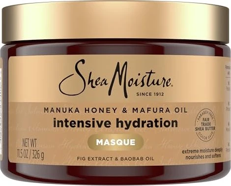 Shea Moisture Manuka Honey & Mafura Oil Intensive Hydration Haarmaske, 340g