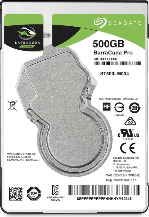 Seagate BarraCuda Pro 2.5" HDD