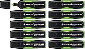 STABILO Green Boss grün, 10er-Pack