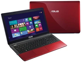 ASUS K55VD-SX721, rot, Core i3-3120M, 4GB RAM, 500GB HDD, GeForce 610M, PL