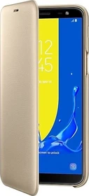 Samsung Wallet Cover für Galaxy J6 (2018) gold