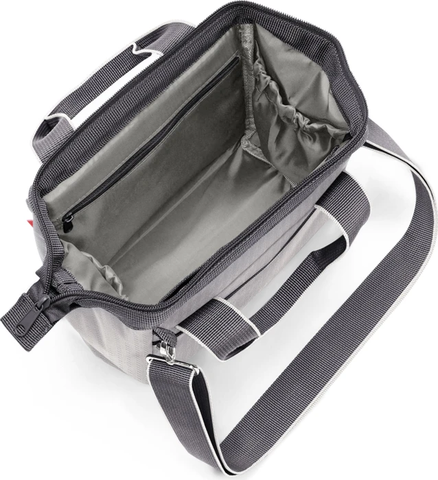 Reisenthel allrounder cross Umhängetasche herringbone grey