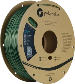 Polymaker PolyLite PETG, Dark Green, Spule, 1.75mm, 1.00kg