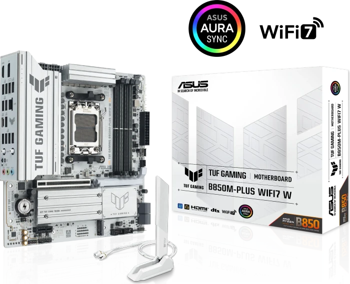 ASUS TUF Gaming B850M-Plus WIFI7 W (AMD AM5)