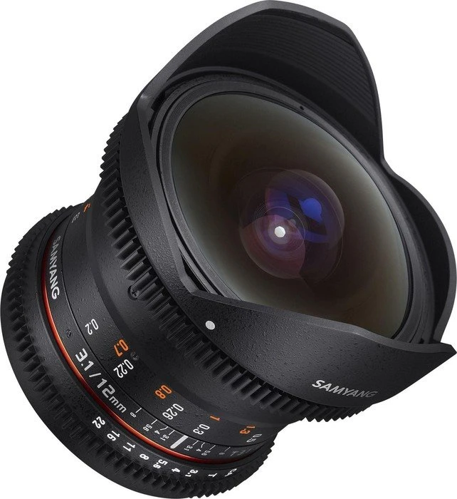 Samyang 12mm T3.1 VDSLR ED AS NCS Fisheye für Micro-Four-Thirds