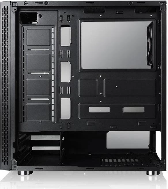 Thermaltake V200 TG, schwarz, Glasfenster