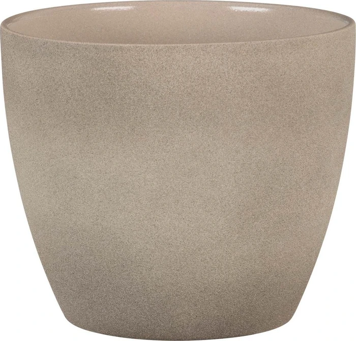 Scheurich 920 Übertopf 19cm taupe stone