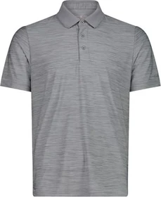 CMP Rundhals Poloshirt kurzarm grafite melange (Herren)