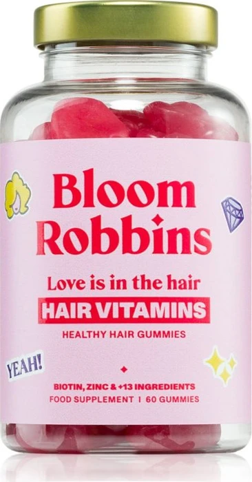 Bloom Robbins Love is in the Hair Vitamins Gummies, 60 Stück