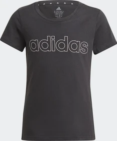 adidas Essentials T-Shirt kurzarm schwarz/weiß (Junior)
