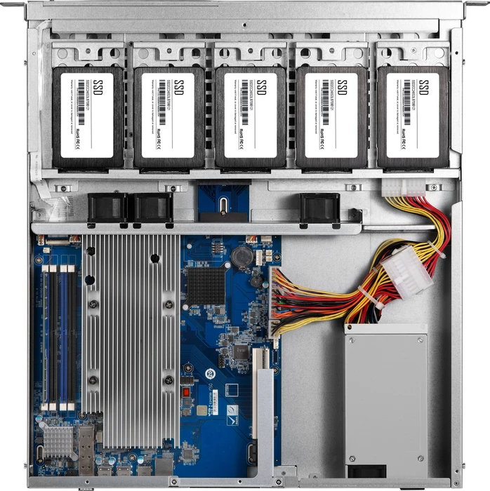 QNAP Turbo Station TS-977XU-RP-3600-8G, 8GB RAM, 2x SFP+ 10Gb/s, 4x RJ-45 1000Base-T, 1HE