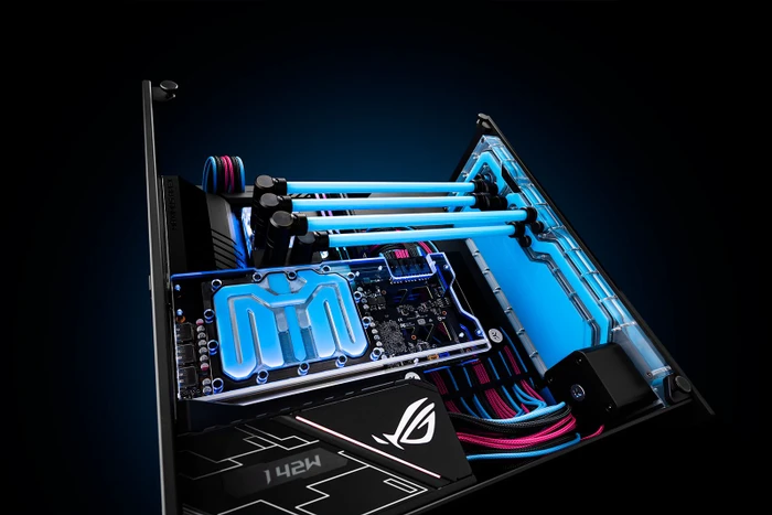 EK Water Blocks EK-Quantum Torsion A60 Black Limited Edition, schwarz, Glasfenster