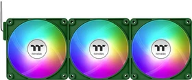Thermaltake CT120 EX ARGB Sync Racing Green, grün/weiß, 120mm, 3er-Pack