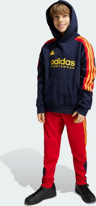 adidas Tiro Nations Pack Hoodie legend ink/better scarlet/bold gold (Junior)