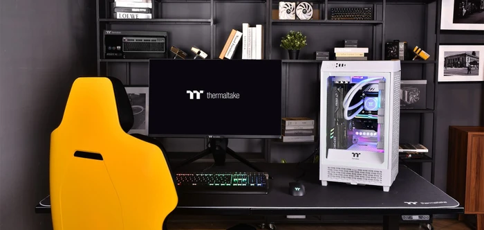 Thermaltake The Tower 200 Snow, weiß, Glasfenster, Mini-ITX