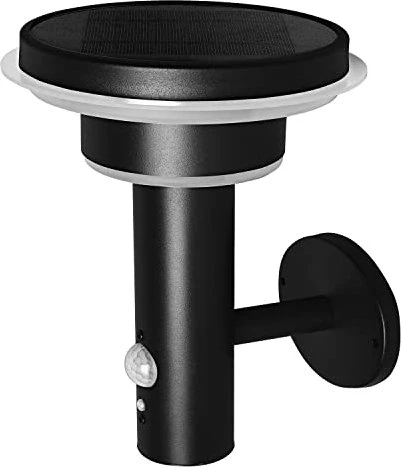 Osram Ledvance Endura Style Solar Double Circle Wandleuchte schwarz