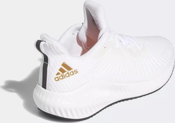 adidas Alphabounce+ cloud white/copper metallic/core black (Damen)