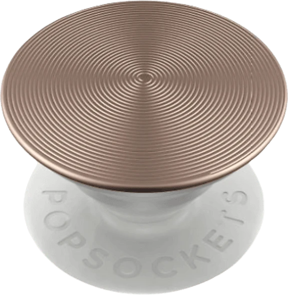 PopSockets PopGrip twist rose gold aluminum