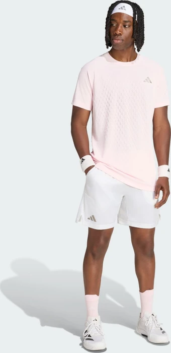 adidas Tennis Climacool+ 3D Freelift Pro Funktionsshirt kurzarm distilled pink (Herren)