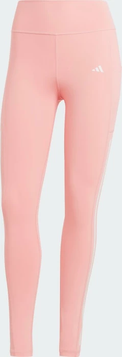 adidas Optime 3-Streifen Full-Length Hose lang semi pink spark (Damen)