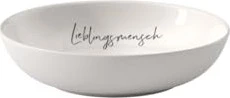 Villeroy & Boch Statement Schale flach Lieblingsmensch 370ml