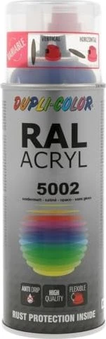 Dupli-Color RAL Acryl Acryllack-Spray RAL 5002 ultramarinblau, 400ml