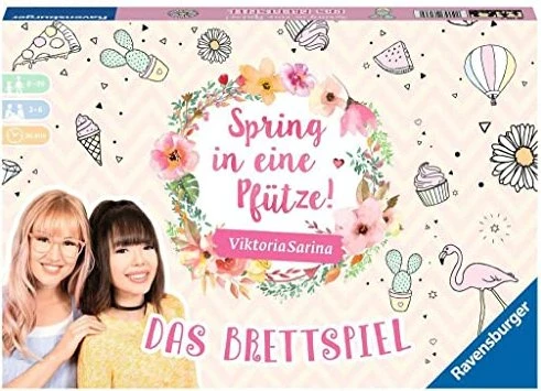 Spring in eine Pfütze! - Das Brettspiel für beste Freundinnen