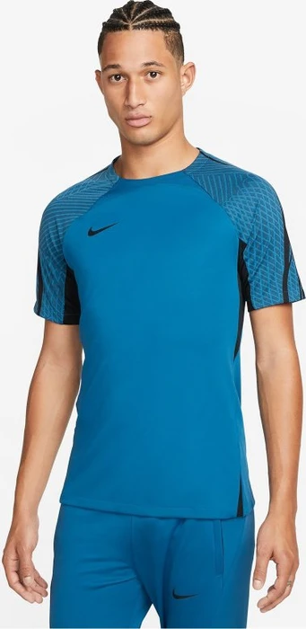 Nike Dri-FIT Strike Funktionsshirt kurzarm industrial blue/black (Herren)
