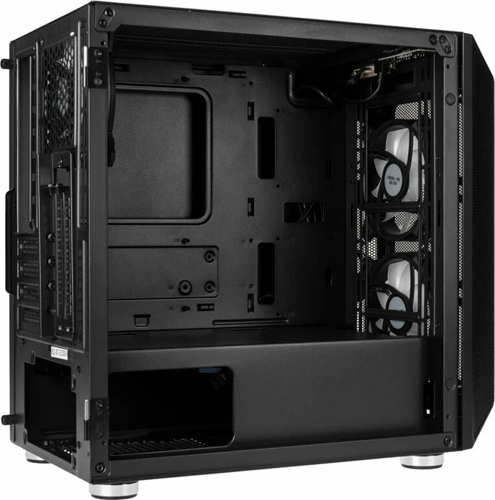 Kolink Citadel Mesh RGB, schwarz, Glasfenster