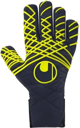 uhlsport Prediction Absolutgrip HN Fit Torwarthandschuhe marine/white/fluo yellow