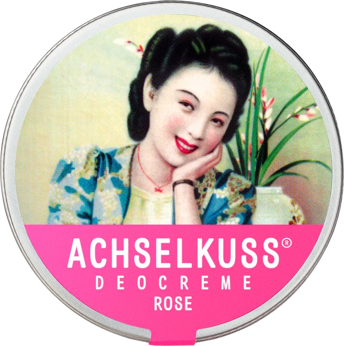 Achselkuss Deodorant Creme Rose, 50g